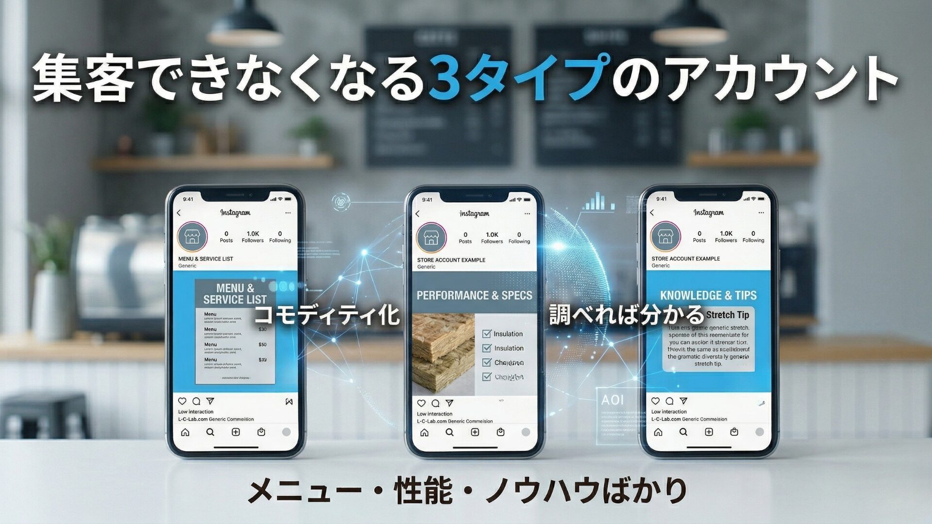 集客できなくなる3タイプのアカウント